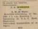 Familiebericht.-De-Indische courant Soerabaia 19-12-1936 ondertrouw Schweitz-de Water.