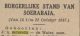 Familiebericht. De Indische courant Soerabaia, 25-10-1937 Geboorte Johannes Bernardus (Johan).